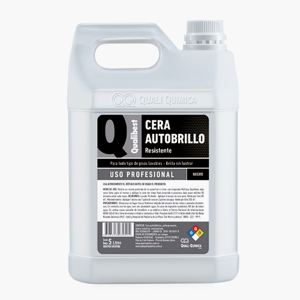 Cera Brillo Intenso Negro